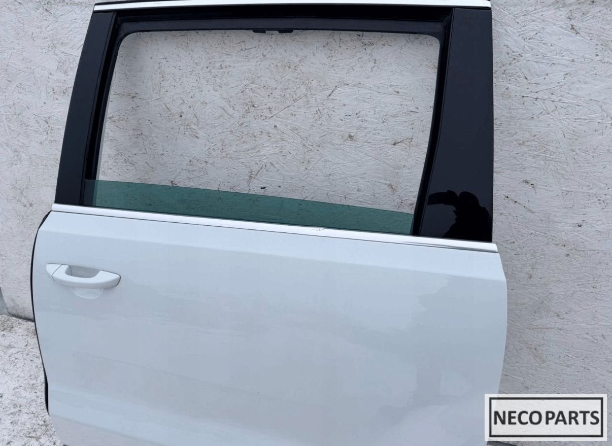 VW SHARAN 7N II FACELIFT PORTIER DEUR LINKS ACHTER LC9A, Arrière, Volkswagen, -, Haillon arrière