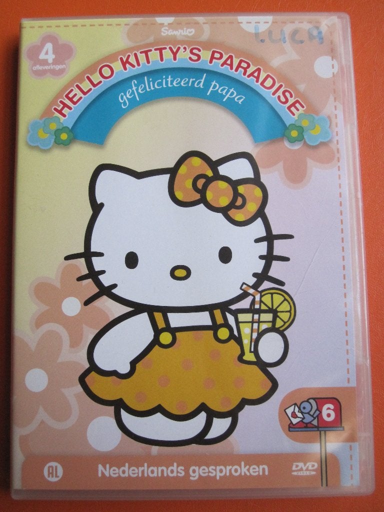 Hello Kitty's Paradise, félicitations à papa, Enlèvement ou Envoi, Dessin animé, Tous les âges, Américain