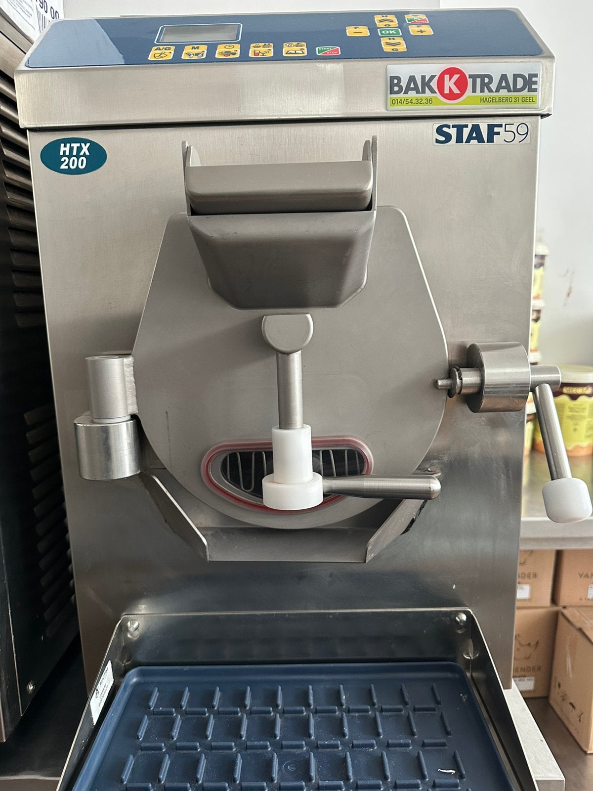 Turbine a glace STAF59 HTX200, Enlèvement