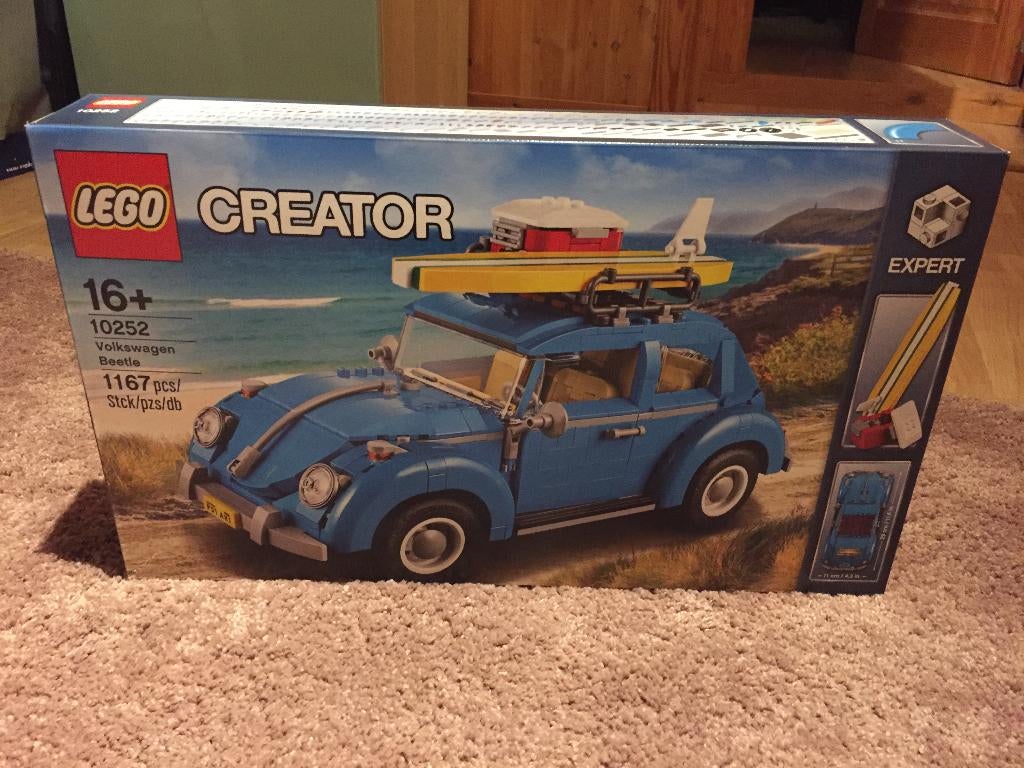 Lego 10252 Volkswagen Kever nieuw, Ophalen of Verzenden, Nieuw, Complete set, Lego