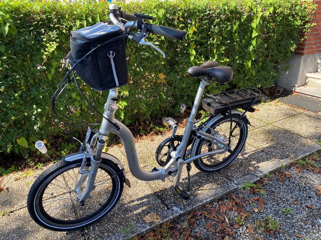 elektrische plooifietsen De fiets is heel weinig gebruik, Fietsen en Brommers, Ophalen, Gebruikt