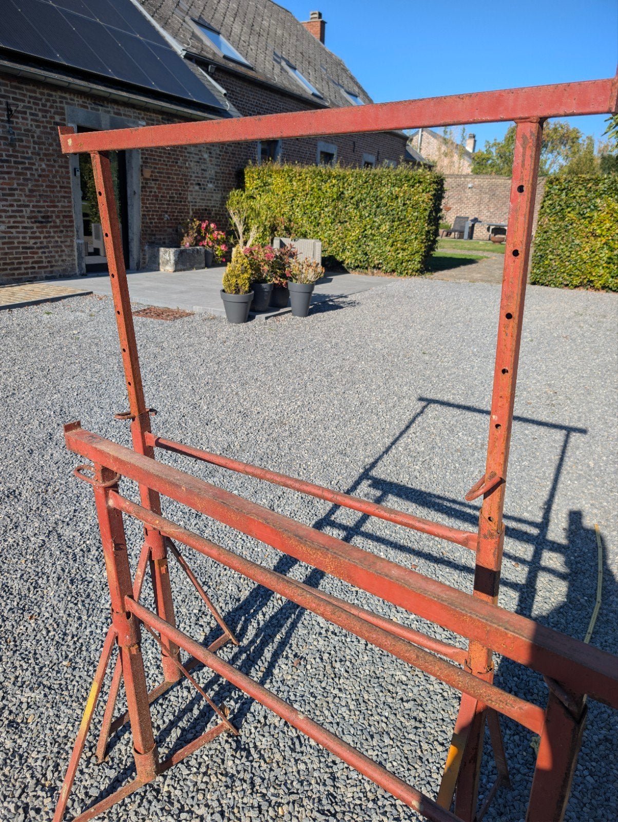 A vendre tréteaux de maçon (2 pièces), Bricolage & Construction, Enlèvement