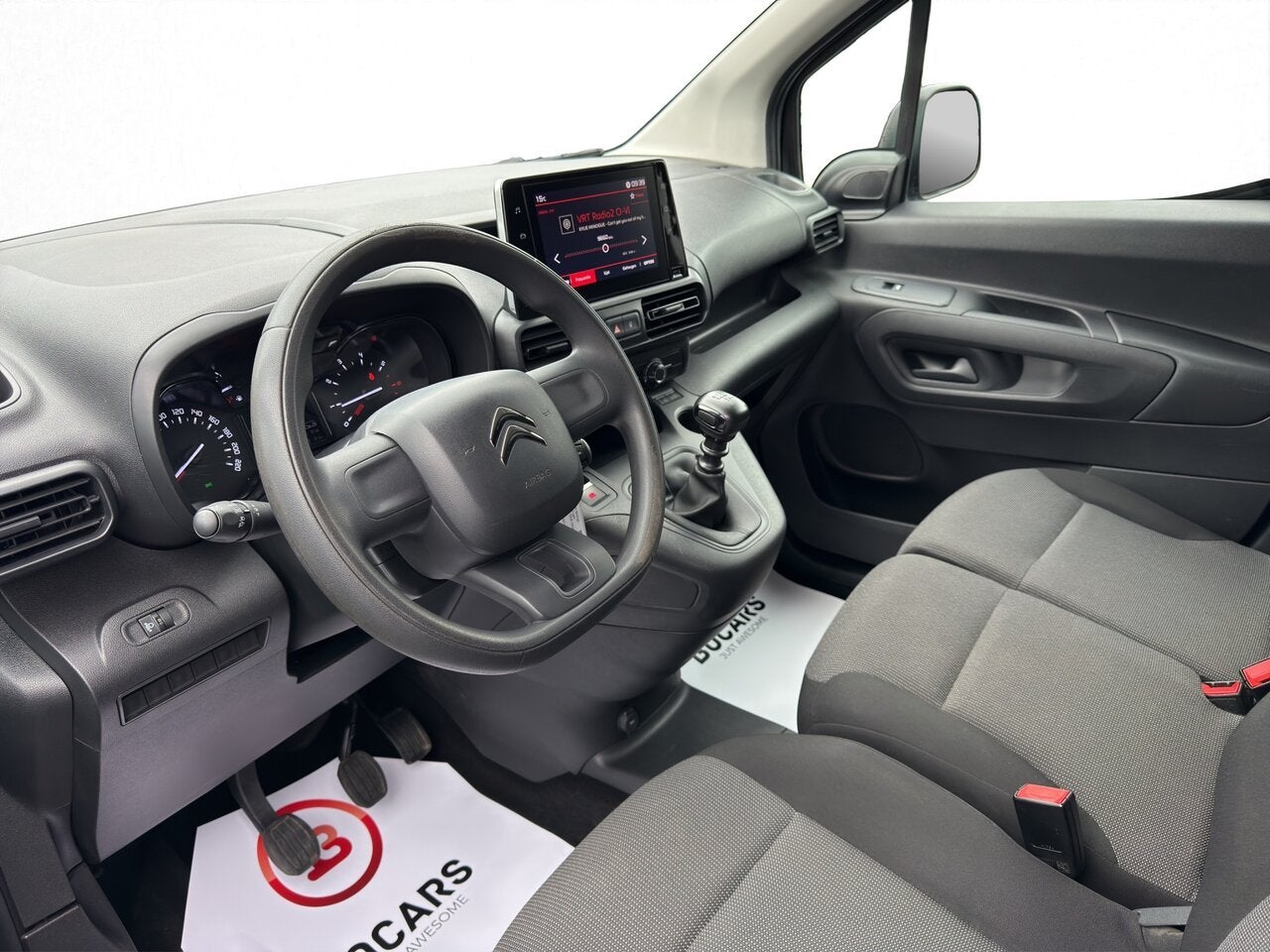 Citroen Berlingo VAN, Auto's, Bestelwagens en Lichte vracht, 75 kW, 0 cilinders, Citroën, Zwart