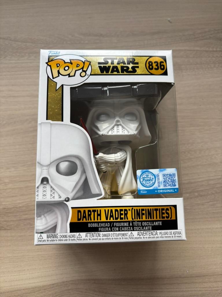 Darth Vader (Infinities) #836 Funko Pop! Star Wars Legends, Collections, Jouets miniatures, Comme neuf, Enlèvement ou Envoi