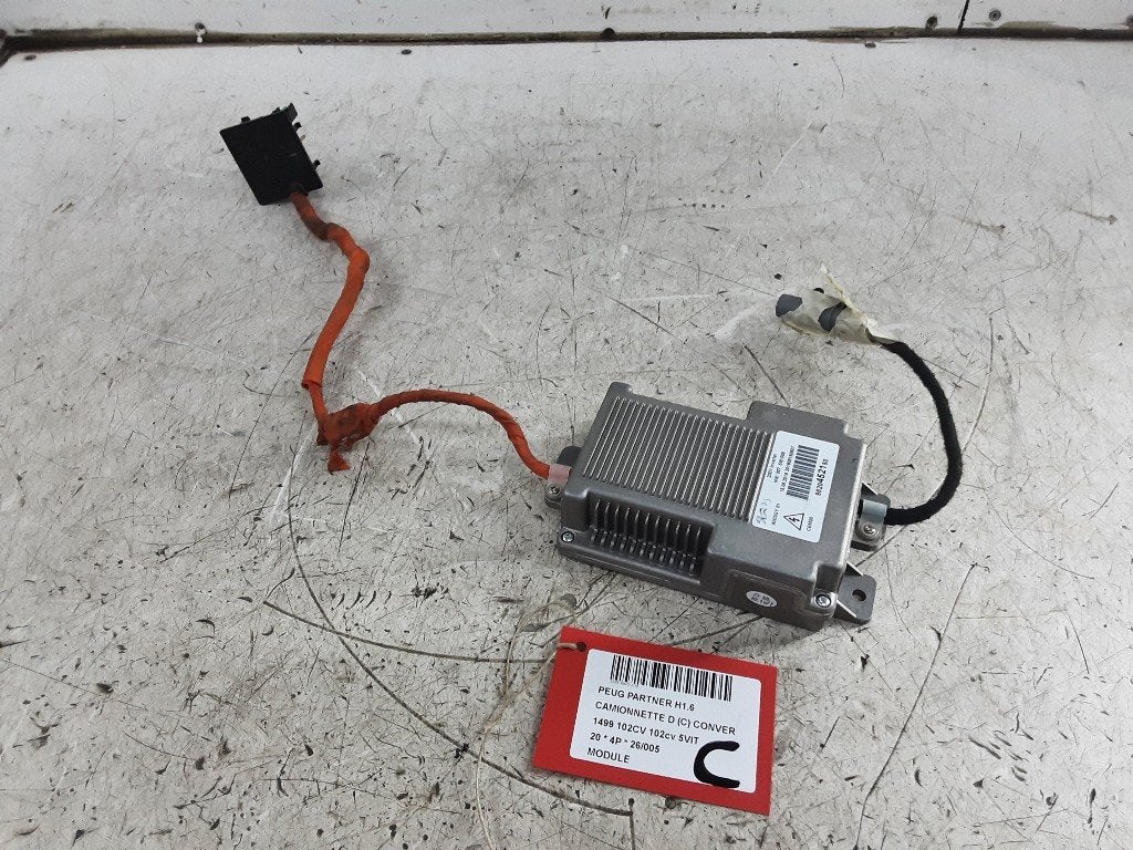 UNITE ELECTRONIQUE Peugeot Partner (EA / / EF / EN / EU), Mevr. I. Hauben, Utilisé, Rue de l'Espoir 34 34
4030  GRIVEGNÉE, BE