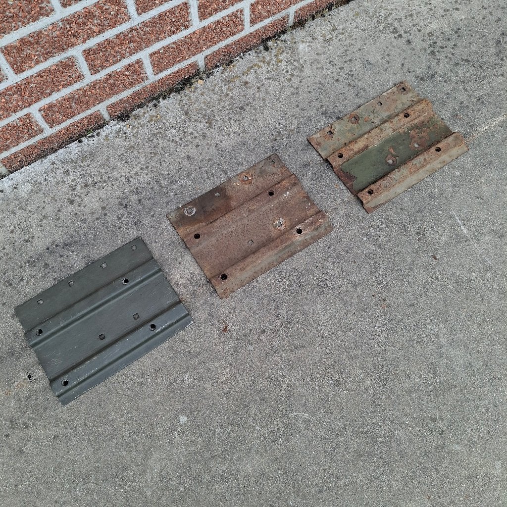 GMC - jerrycan plaat, Verzamelen, Ophalen of Verzenden, Landmacht, Overige typen