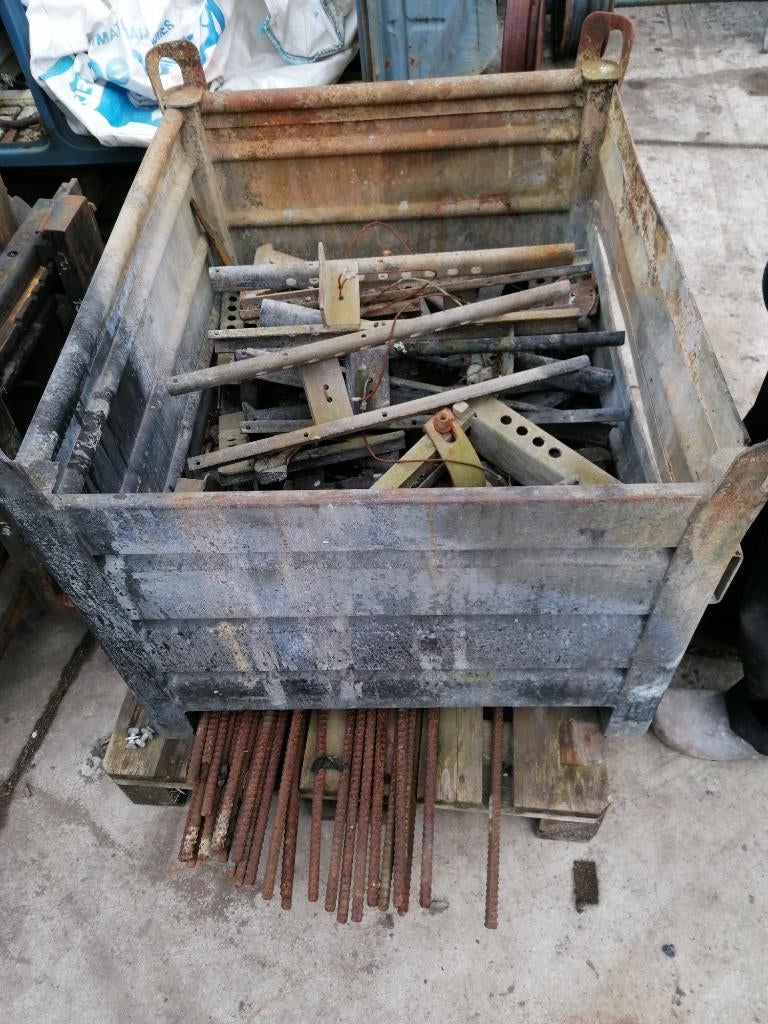 bouw, Ophalen, Gebruikt, IJzer