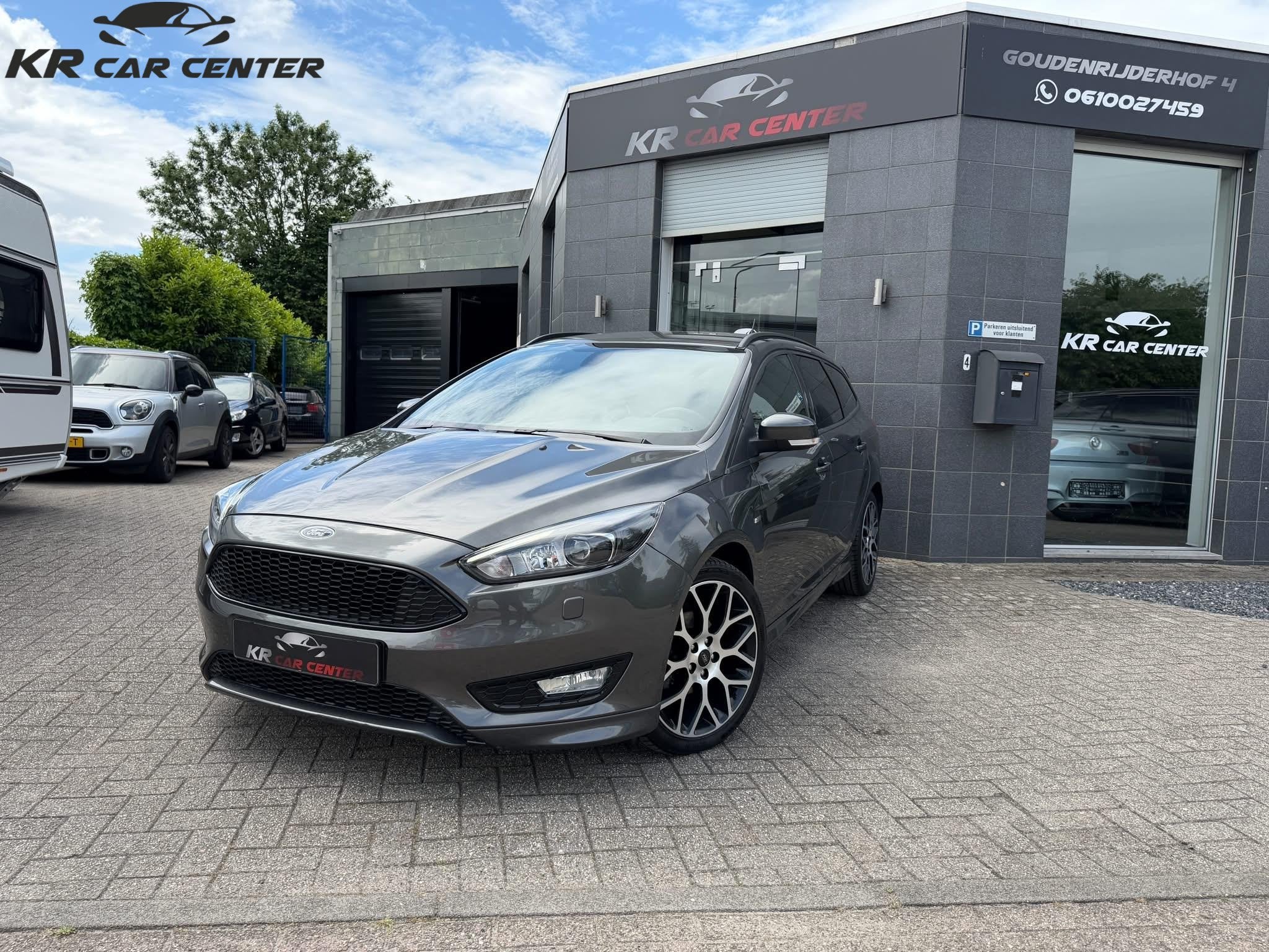 Ford FOCUS Wagon 1.0 ST-Line 140PK XENON-CLIMA-CAMERA-STLVER, Autos, Focus, Argent ou Gris, Euro 6, Entreprise