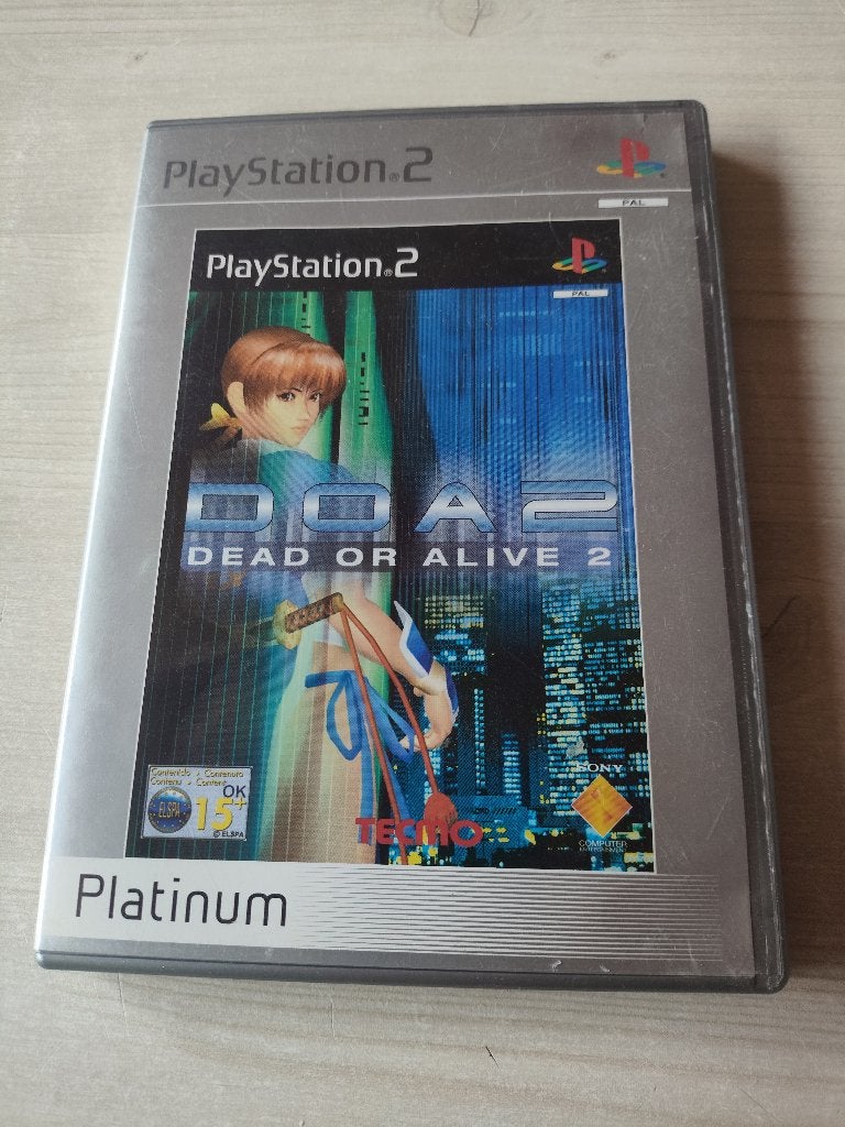 Dead or Alive 2 (Platinum), Consoles de jeu & Jeux vidéo, Jeux | Sony PlayStation 2, Enlèvement ou Envoi, Comme neuf, Combat