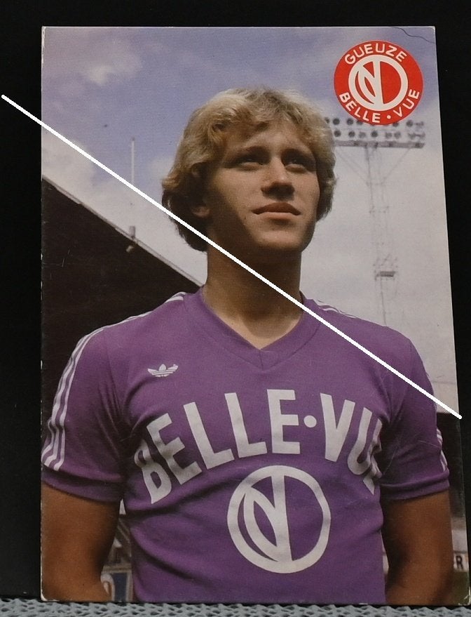 RSC Anderlecht Fotokaart Kristiaan Ceuppens Belle Vue, Verzamelen, Sportartikelen en Voetbal, Verzenden, Gebruikt, Spelerskaart