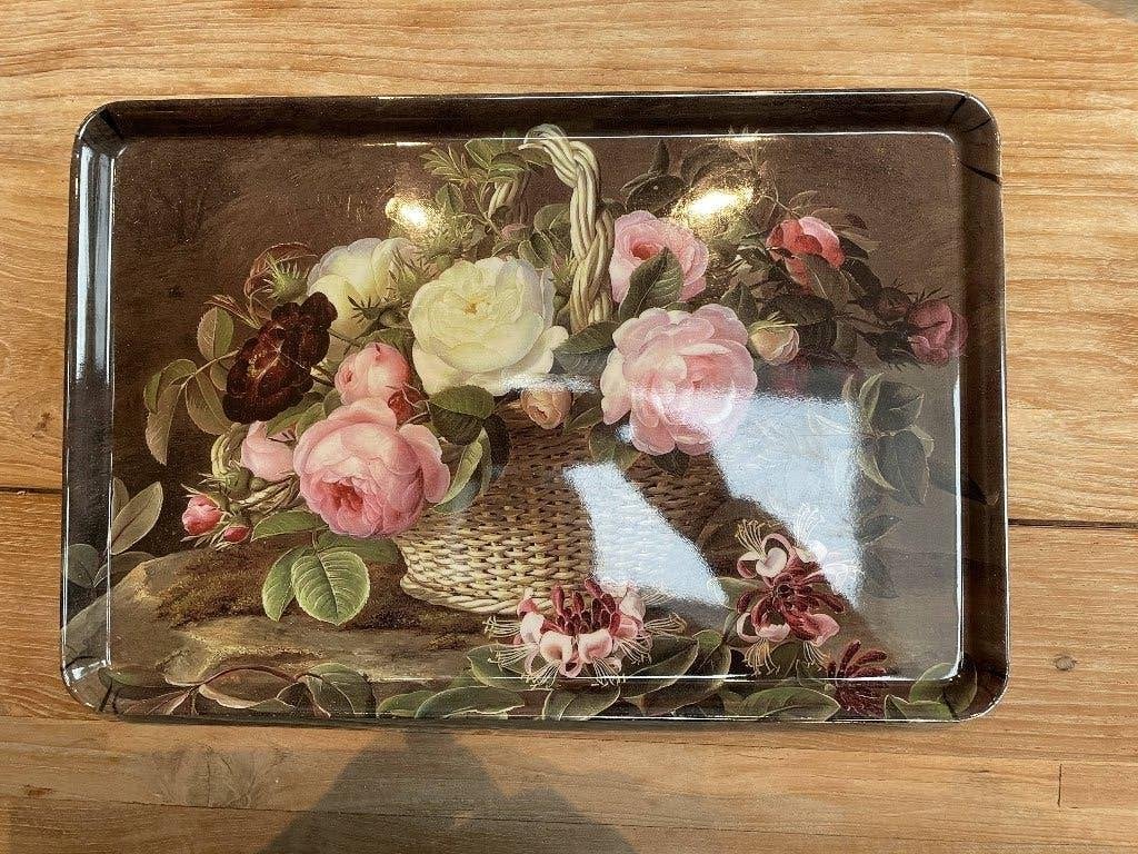 Dienschaal, Huis en Inrichting, Woonaccessoires | Dienbladen, Ophalen, Zo goed als nieuw
