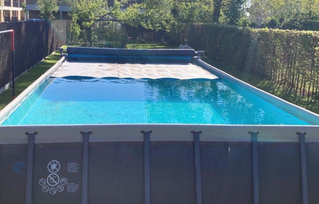 Intex ultra XTR frame 732 x 366 x 132 cm met toebehoren, Tuin en Terras, Gebruikt, 300 cm of meer, Rechthoekig, Ophalen