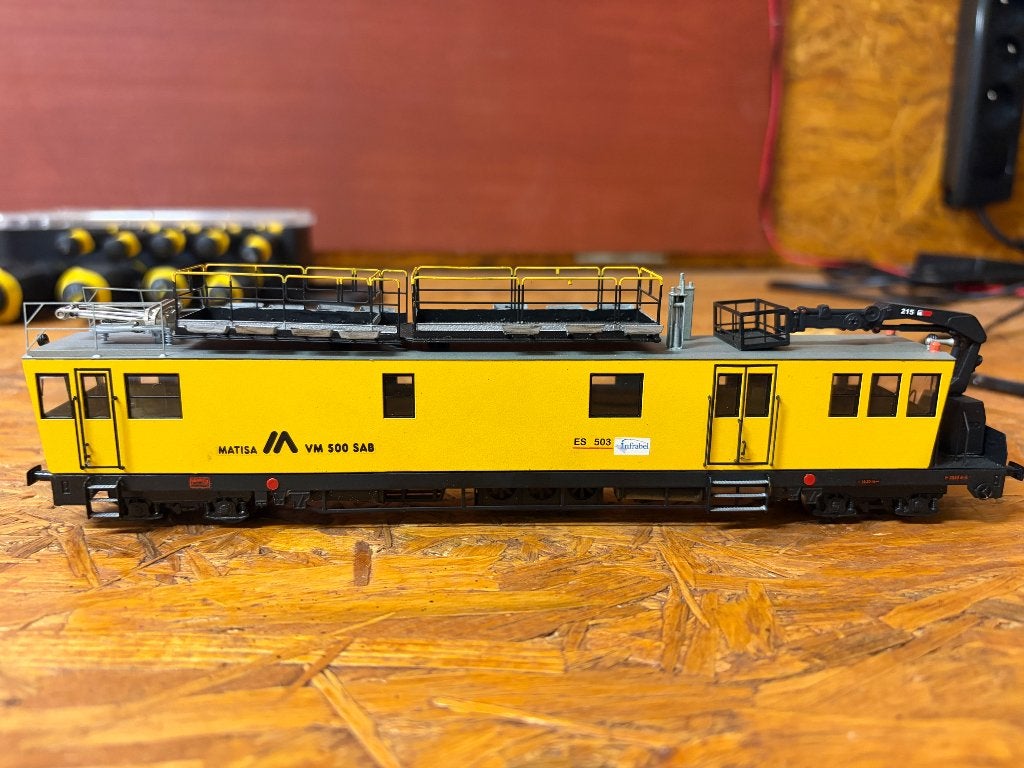 SNCB nmbs infrabel es500 matisa, Analogique, Enlèvement ou Envoi, Comme neuf, Locomotive