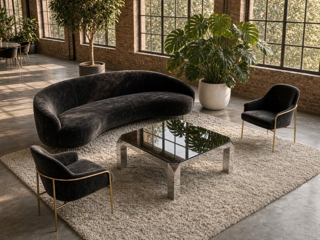 Belgo Chrom grote salontafel origineel spiegelglas 80x80cm, Huis en Inrichting, Tafels | Salontafels, Ophalen, Glas