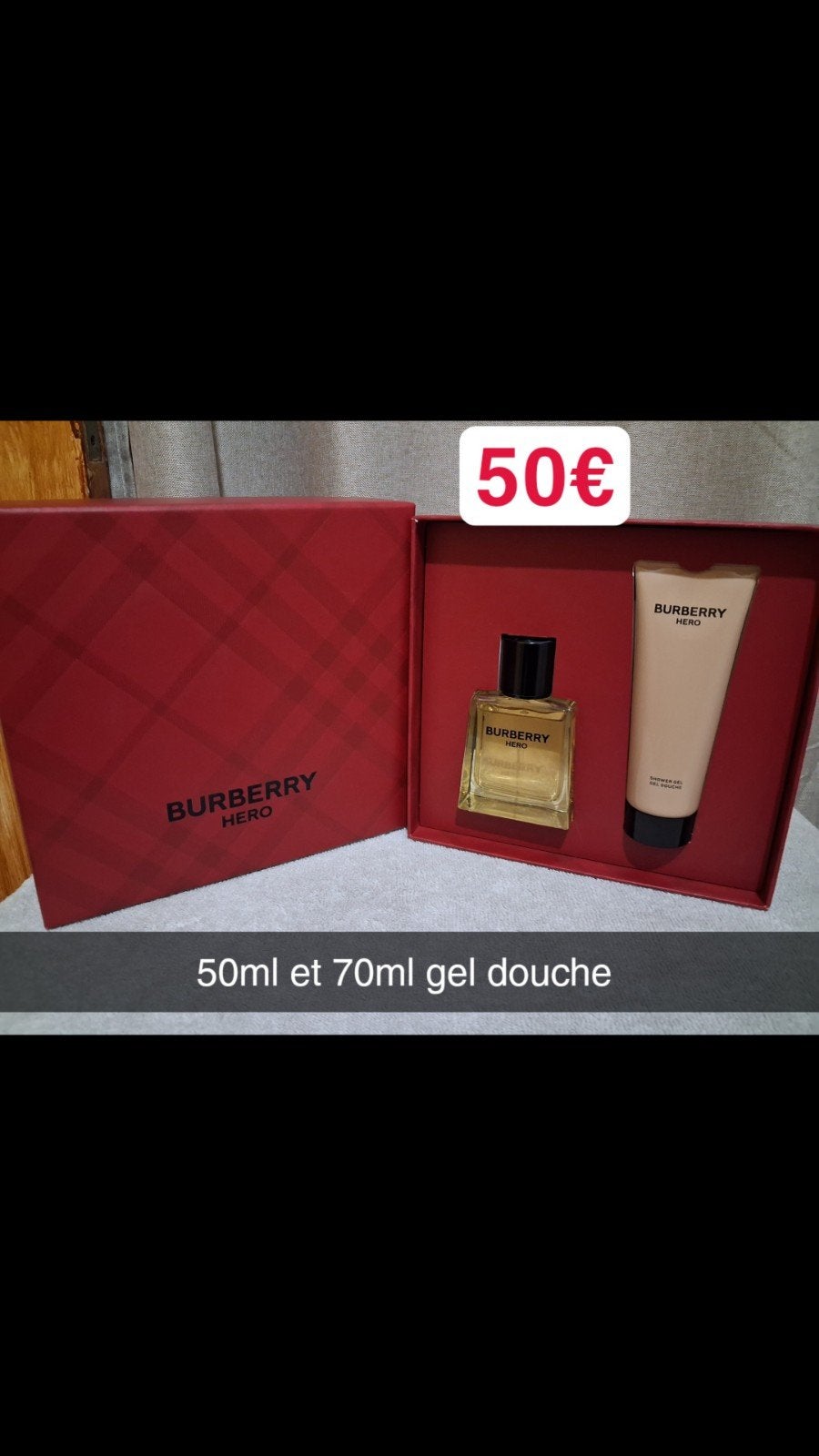burberry hero, Enlèvement ou Envoi