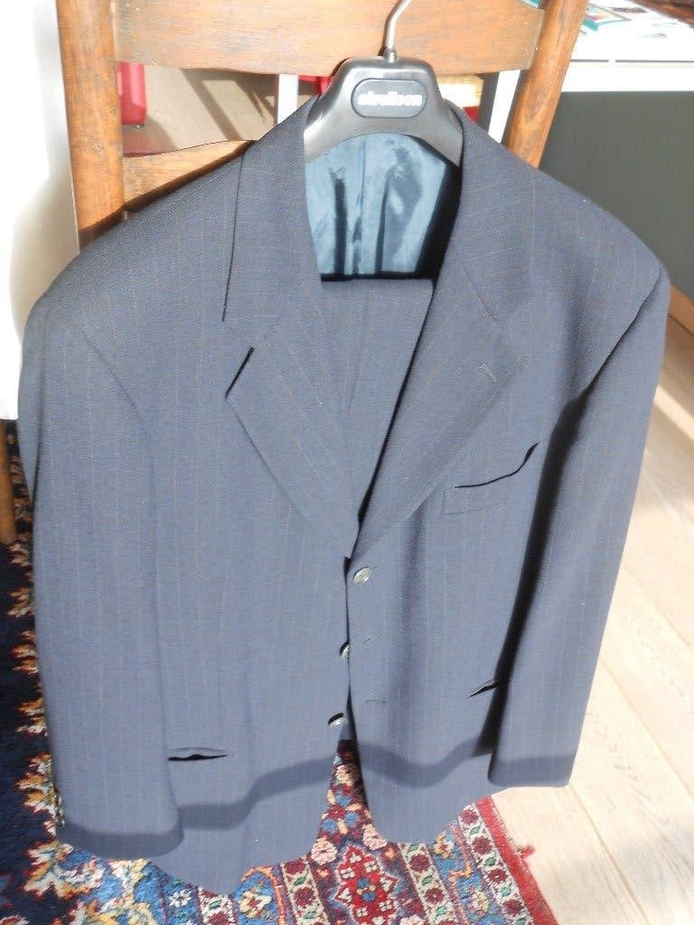Kostuum voor heren, Ophalen, Maat 52/54 (L), Armani, Blauw