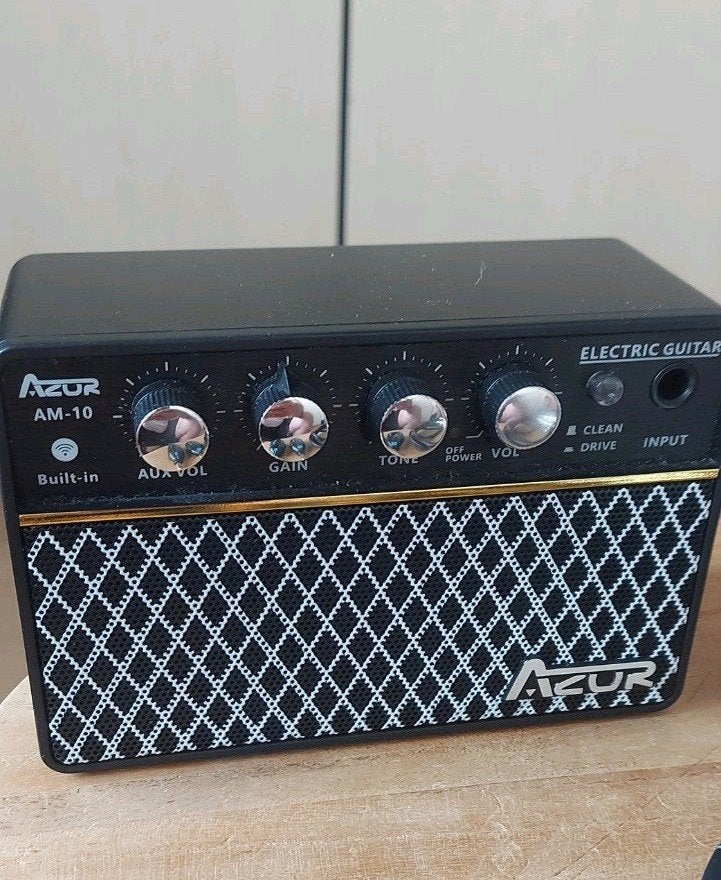 Pocked gitaar versterker, Muziek en Instrumenten, Versterkers | Bas en Gitaar, Ophalen, Gitaar