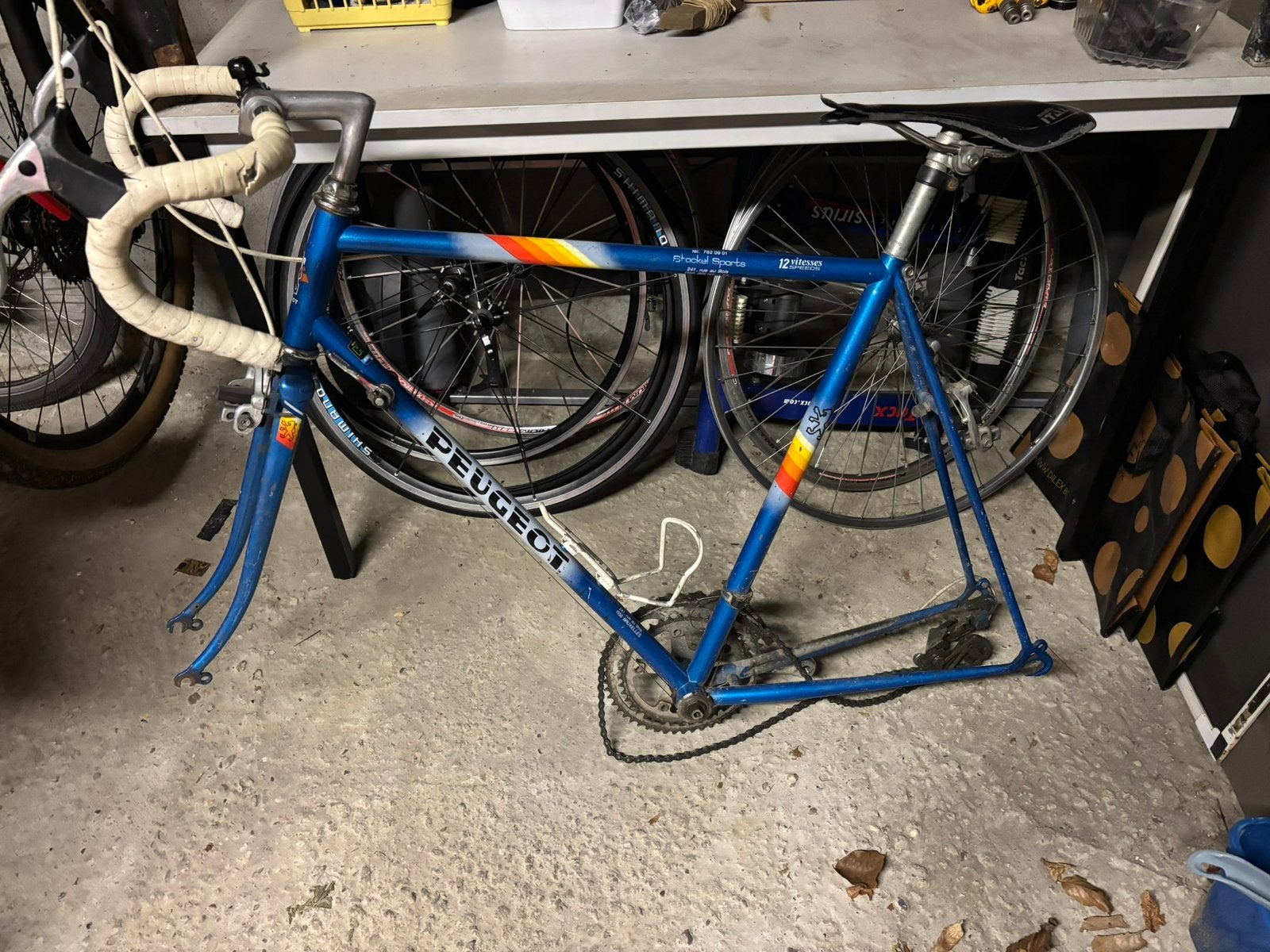 Vintage peugeot kader, Ophalen, Zo goed als nieuw