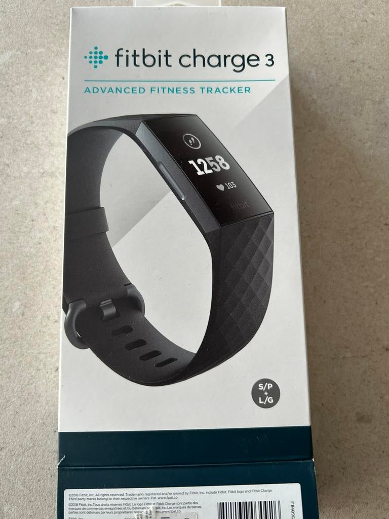Fitbit Charge 3, Sports & Fitness, Cardiofréquencemètres, Enlèvement ou Envoi, Utilisé, Autres marques