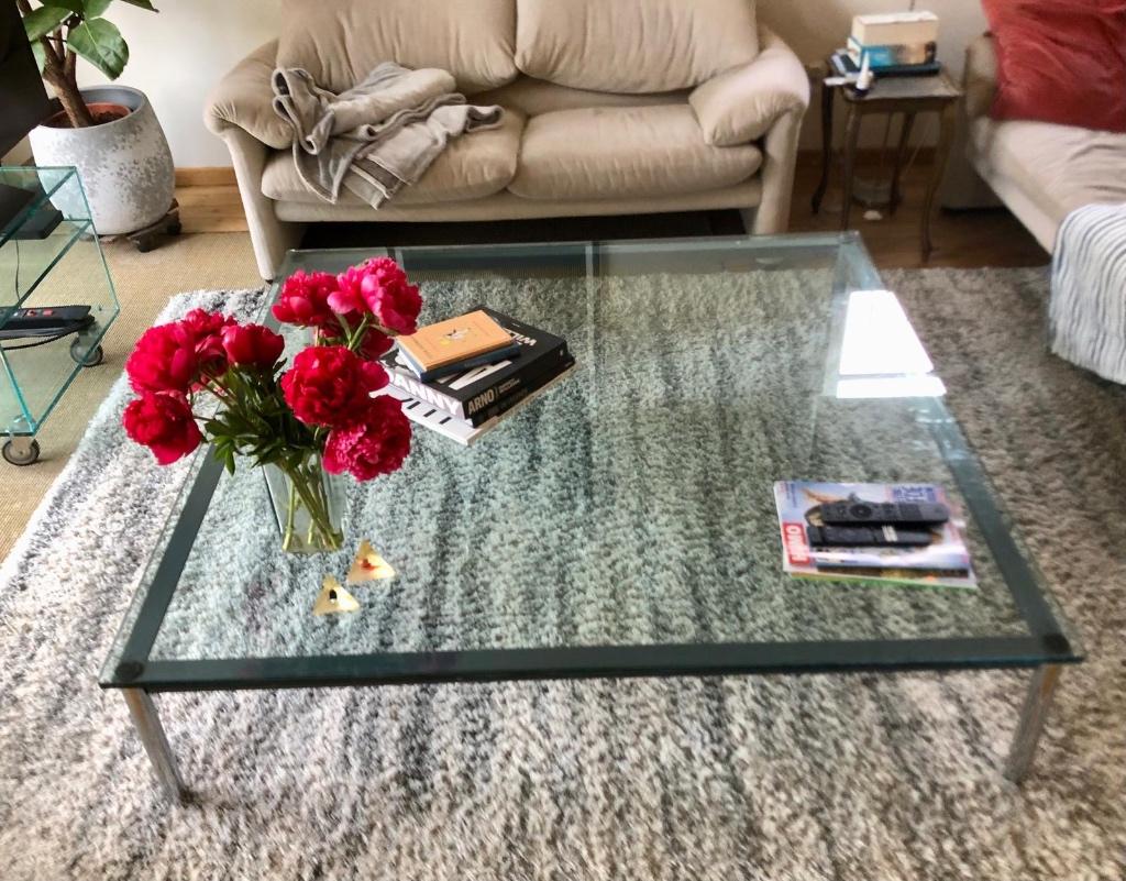 Salontafel glas, Ophalen, Vierkant, Minder dan 50 cm, 100 tot 150 cm