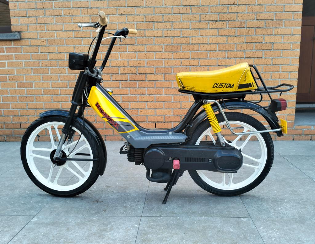 Honda Camino - Gele Custom, Enlèvement ou Envoi, 49 cm³, Utilisé, Classe A (25 km/h)