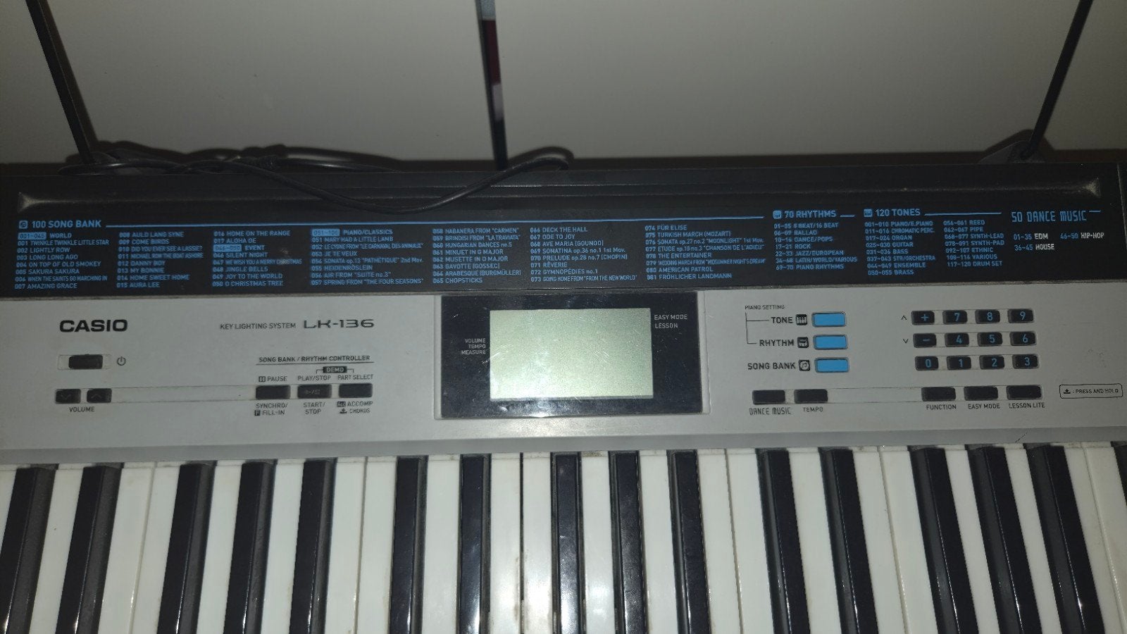 piano électrique, Enlèvement, Comme neuf, Autres nombres, Casio