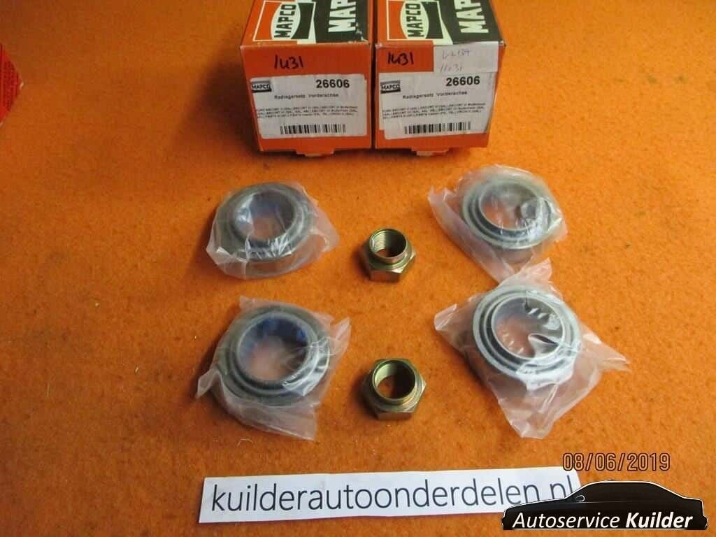 2X wiellager Voorzijde Ford Escort V Fiesta III MAPCO GMBH, Auto-onderdelen, -, -, Nieuw, Ophalen of Verzenden