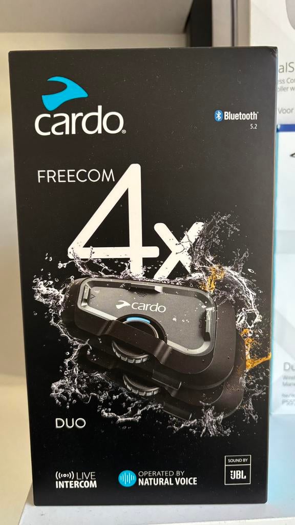 Cardo freecom 4x - duo (nieuw) - per stuk ook, Motos, Accessoires | Autre, Enlèvement ou Envoi, Comme neuf
