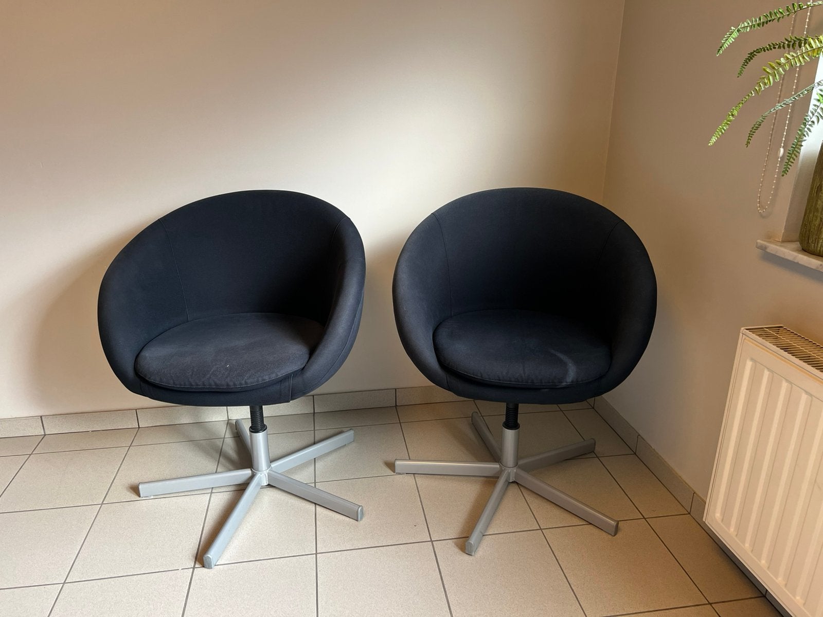 Club zwart, Huis en Inrichting, Fauteuils, Ophalen, Gebruikt, Stof, Modern