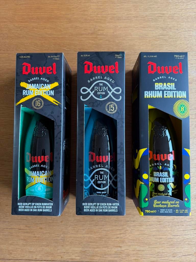 Duvel Barrel Aged (batch 5, 6, 8), Verzamelen, Ophalen, Duvel
