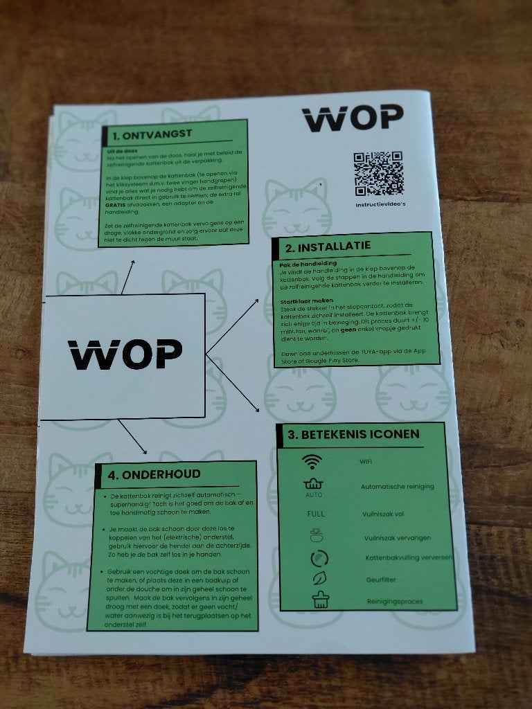 Automatische kattebak, Enlèvement, Autonettoyant, Utilisé, Fermé