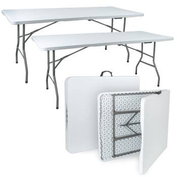 Klaptafels 183x76cm, Enlèvement, Utilisé