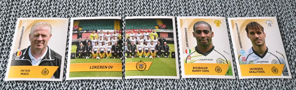 Panini Football 2014 / Sporting Lokeren / 21 stickers, Verzamelen, Sportartikelen en Voetbal, Verzenden, Nieuw, Poster, Plaatje of Sticker