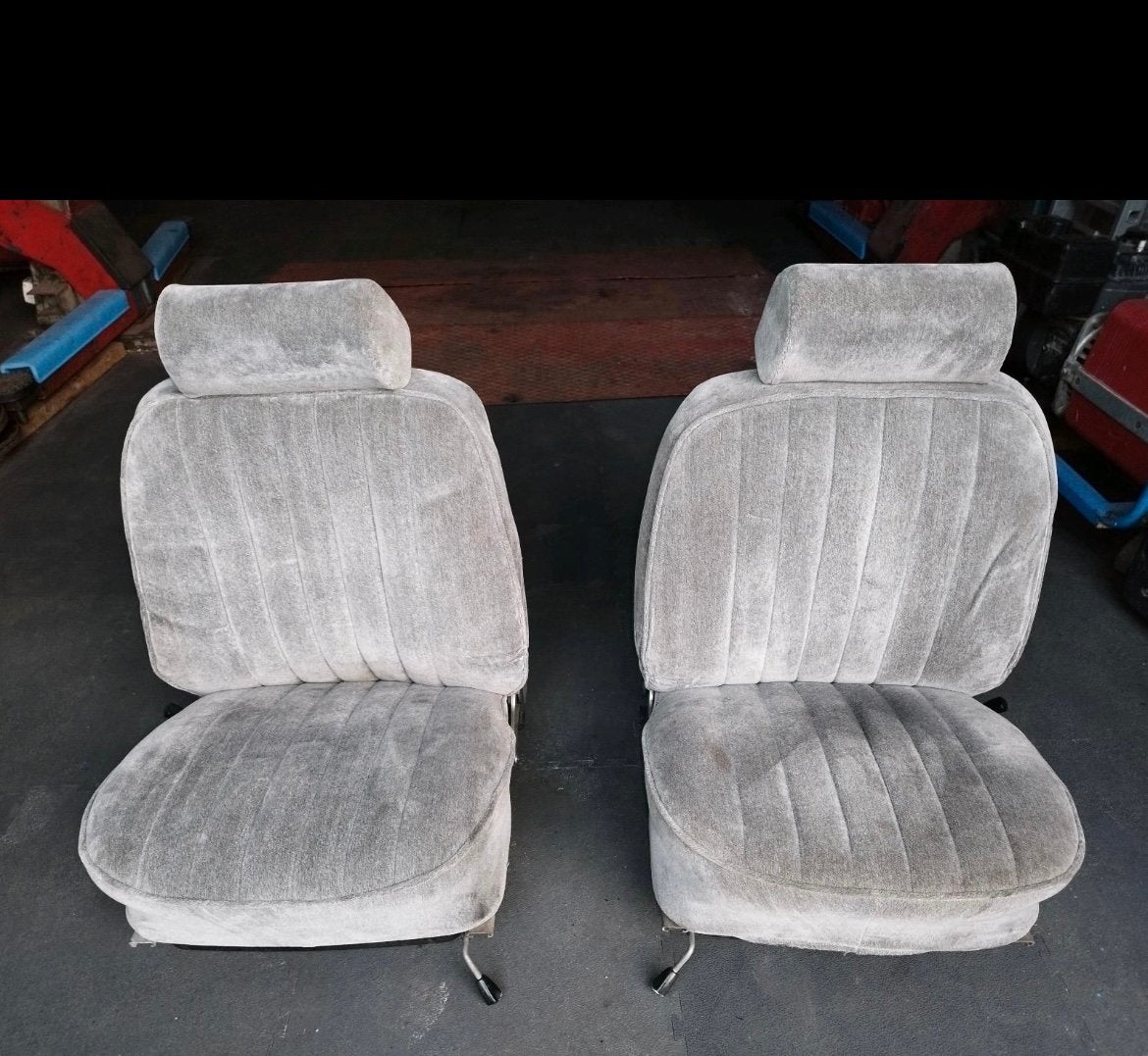 Porsche 911F/912 Fluwelen stoelen 1965-1973 — volledige set, Auto-onderdelen, Interieur en Bekleding, Porsche, Ophalen