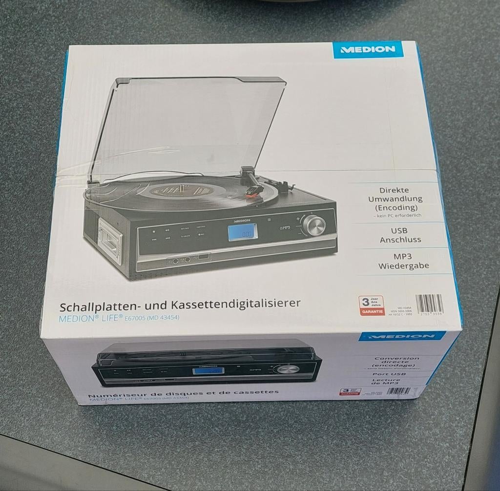 PLATENSPELER NIEUW !!!, TV, Hi-fi & Vidéo, Tourne-disques, Enlèvement, Tourne-disque
