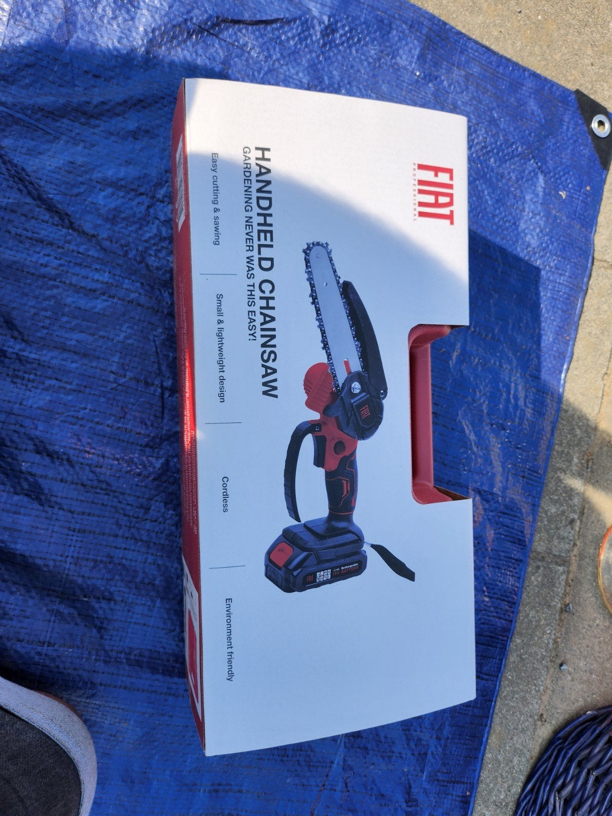 mini tronçonneuse Fiat, Bricolage & Construction, Outillage | Ponceuses, Enlèvement ou Envoi