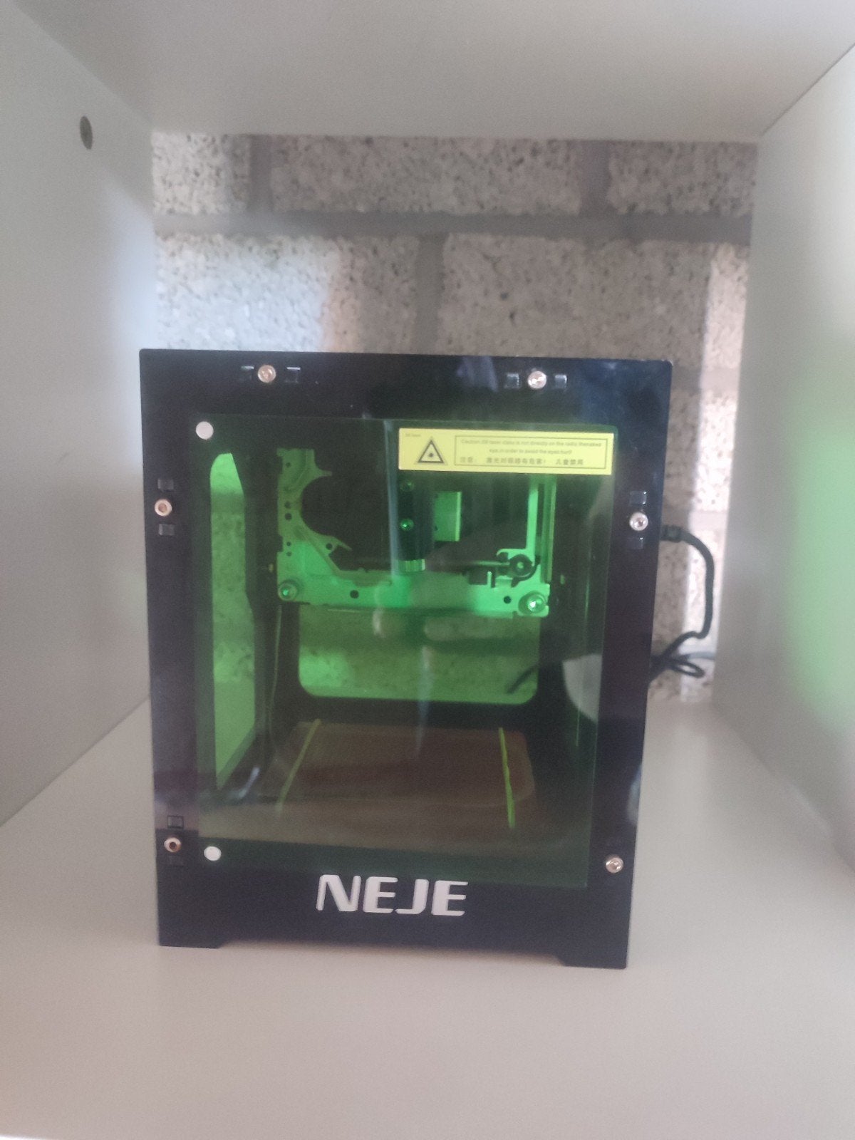 NEJE laser graveren toestel nieuw, Ophalen, Zo goed als nieuw, NEJE