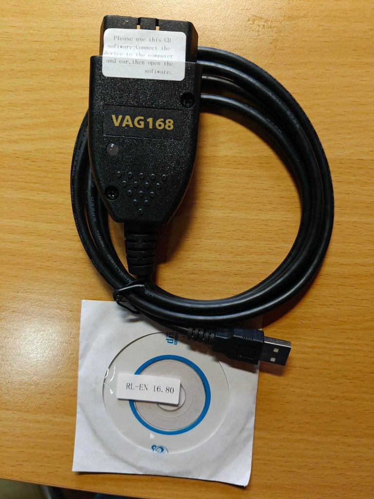 Câble de diagnostic VAG 168 pour les véhicules du groupe VW, Enlèvement ou Envoi, Neuf, Seat
