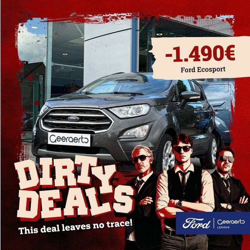 Ford ECOSPORT EcoBoost Titanium, Autos, Argent ou Gris, Achat, 998 cm³, Noir