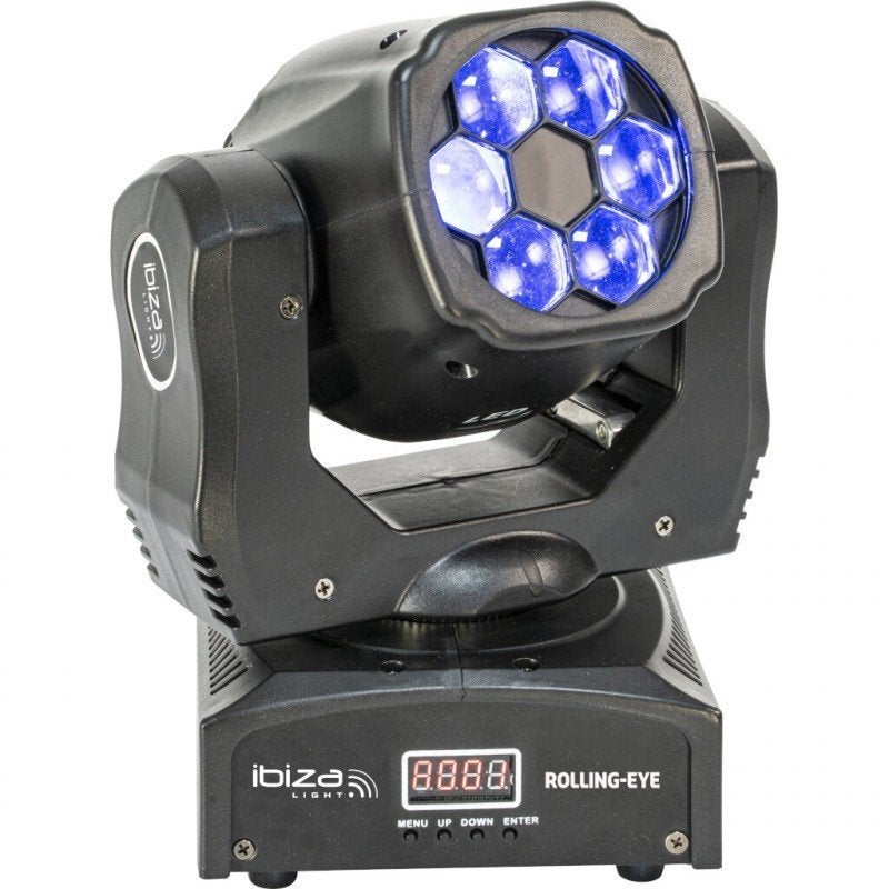 WASH EFFECT MOVING HEAD 6 x 12WATT, Enlèvement ou Envoi, Neuf, Autres types, Couleur