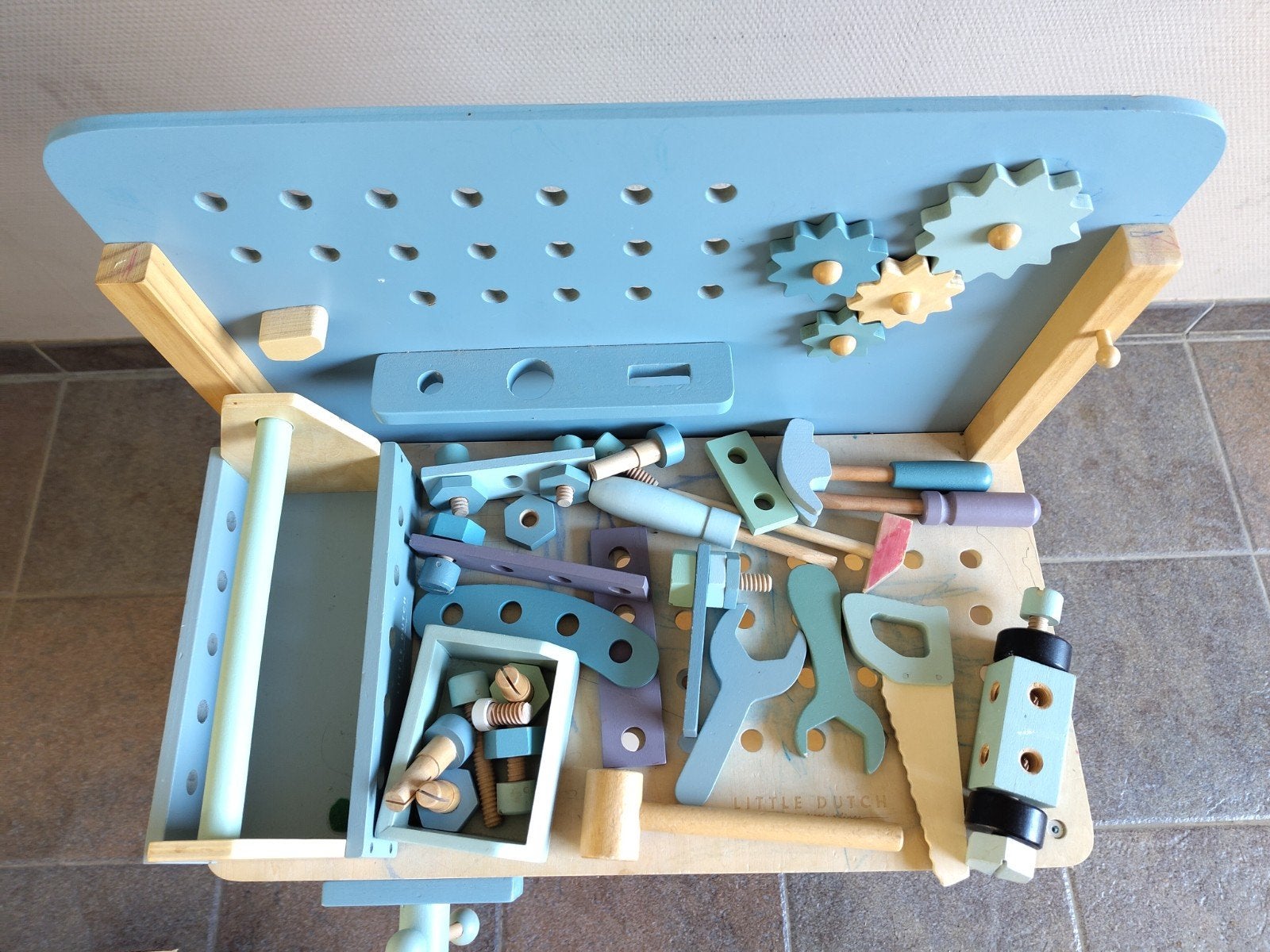 Little dutch werktafel, Enlèvement, Utilisé, Meuble ou Kitchenette