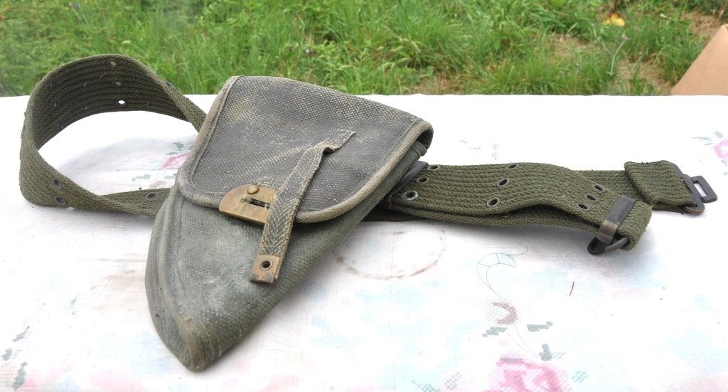 ceinturon et hoster ABL, Collections, Objets militaires | Général, Enlèvement ou Envoi, Armée de terre, Autres types