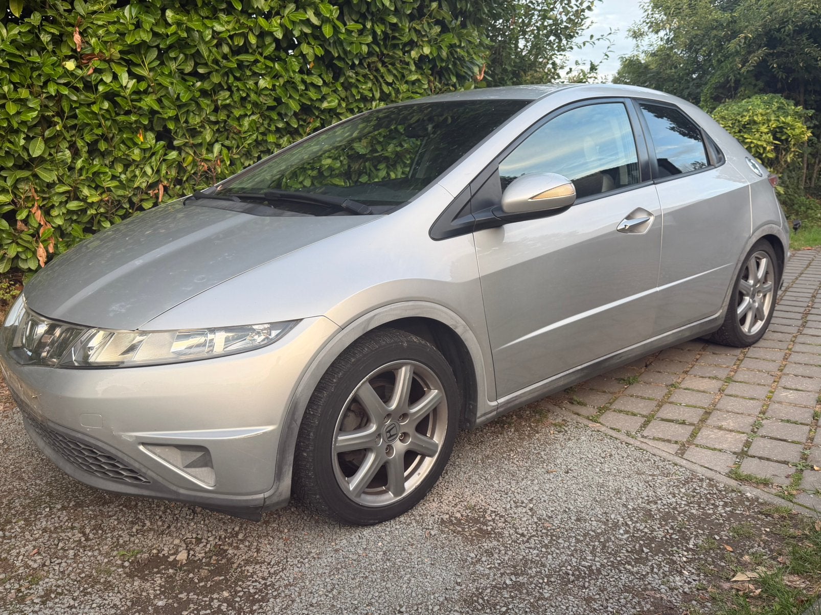 Honda Civic 1.4i 138.000km LPG BJ.2007, Autos, Argent ou Gris, Achat, 4 portes, Entreprise