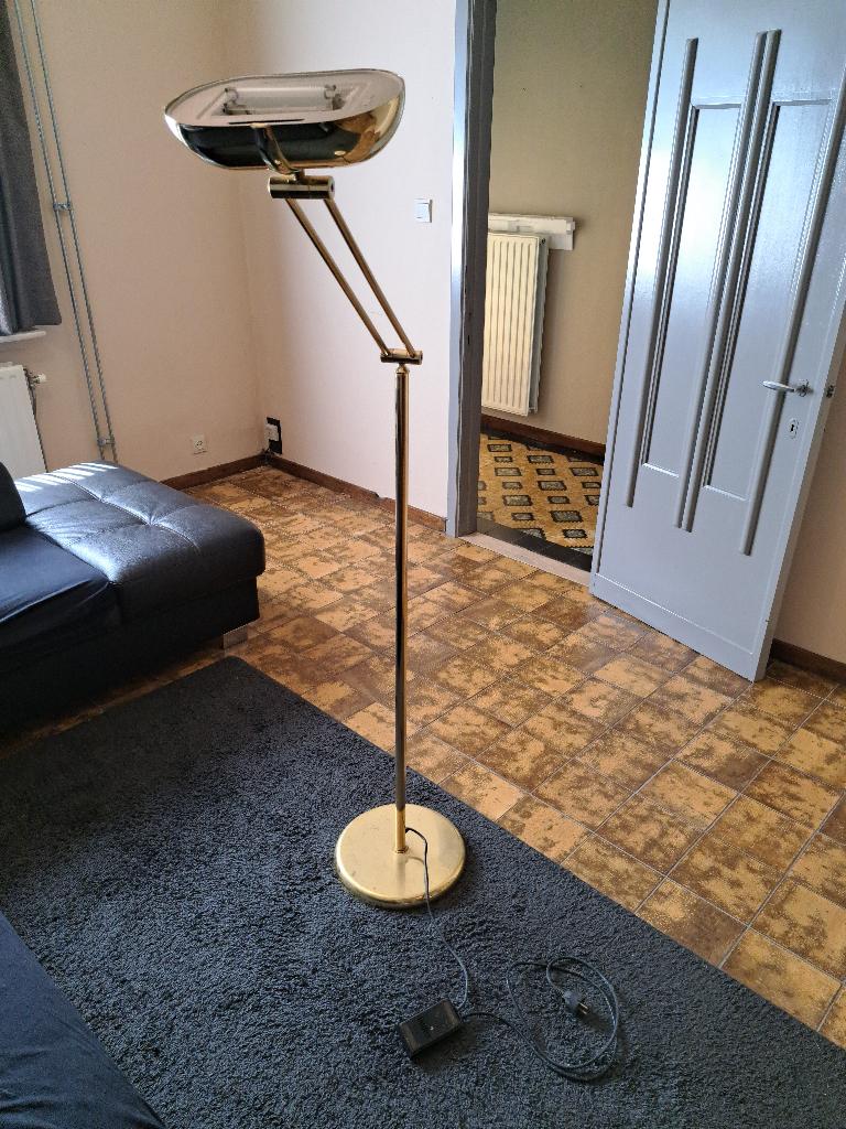Staande lamp halogeen, Huis en Inrichting, Ophalen, Gebruikt