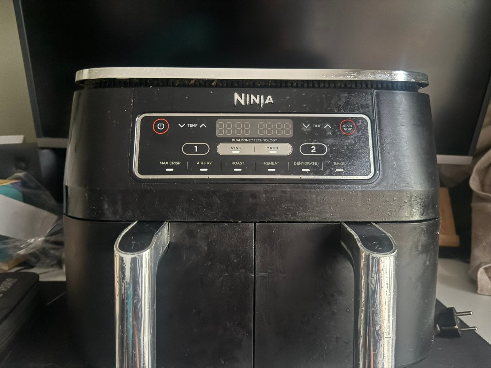 Ninja Foodi Dual, Ophalen, Zo goed als nieuw, Airfryer