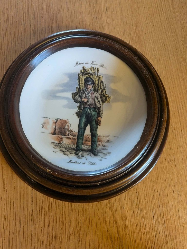 Decoratief bord van Chauvigny porselein, Antiek en Kunst, Ophalen