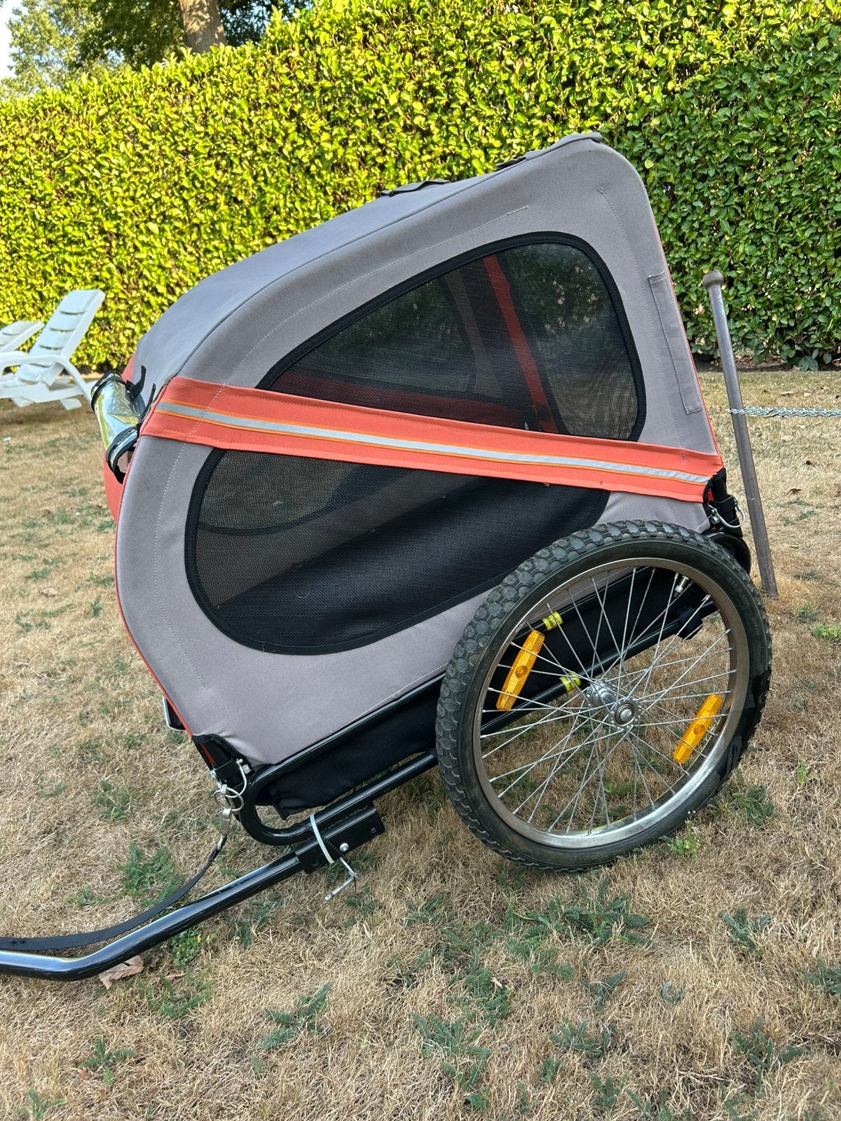 Hondenfietskar voor grote hond of 2 kleinere honden, Dieren en Toebehoren, Ophalen, Gebruikt