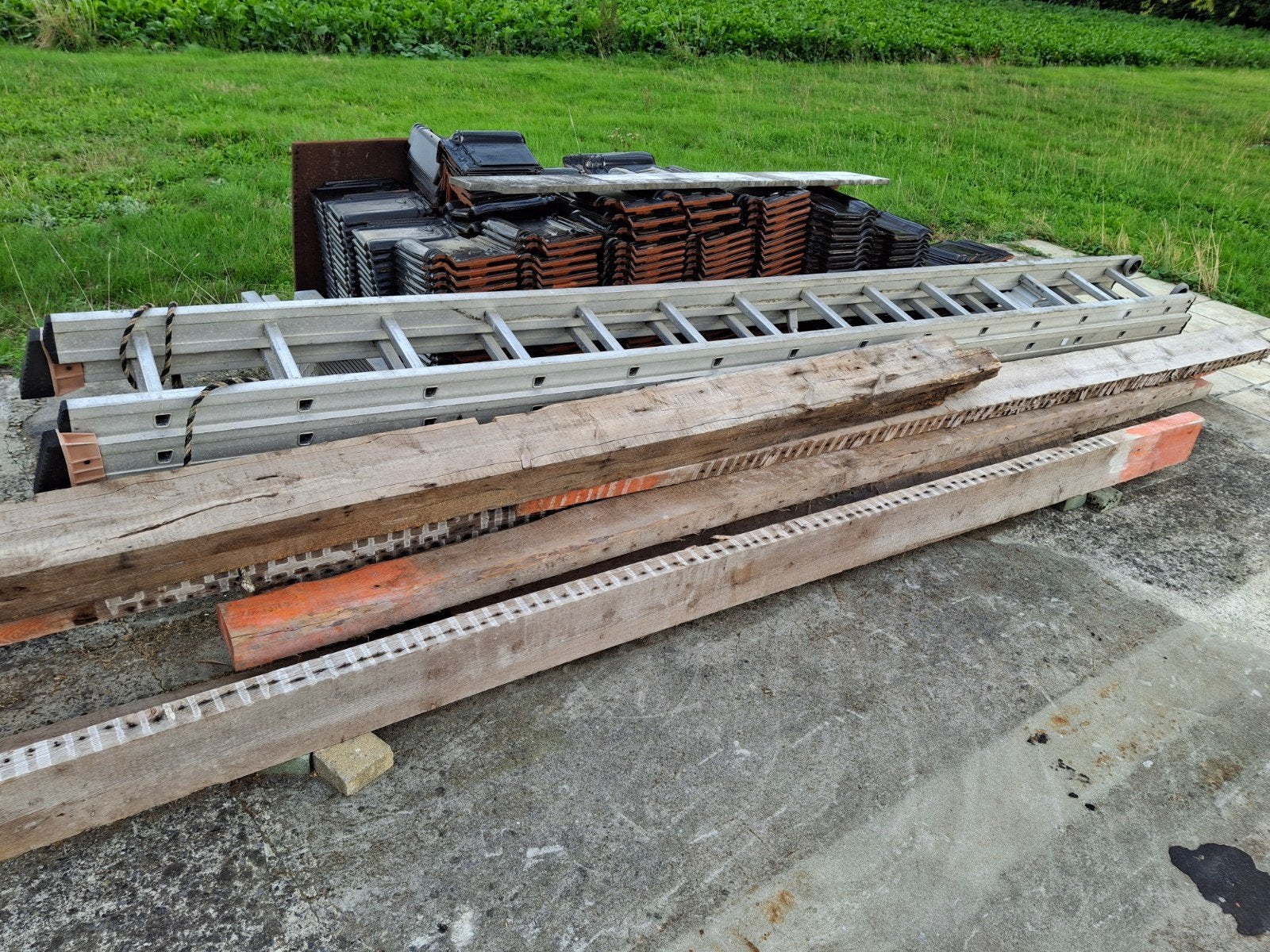 alu ladder, Enlèvement