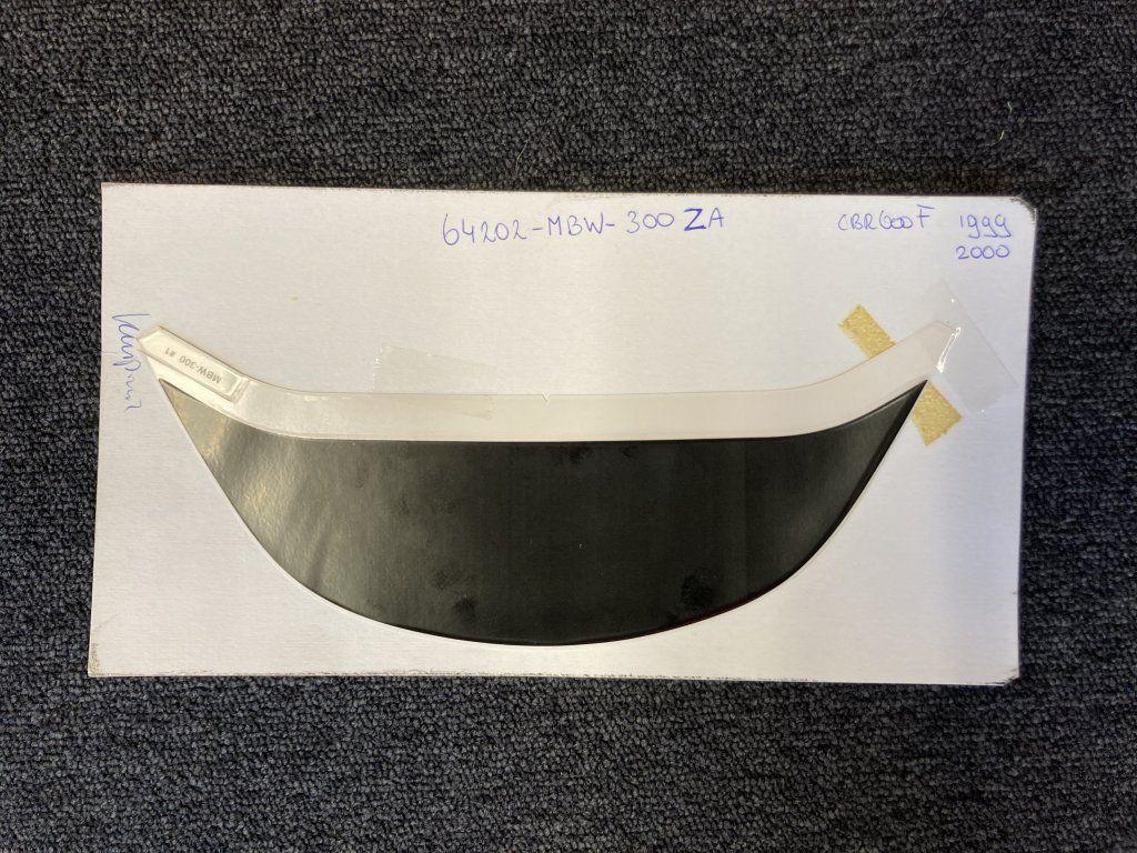 CBR600F 1999 2000 sticker kuipruit nieuw zwart pc33, -, -, Nieuw, Ophalen of Verzenden