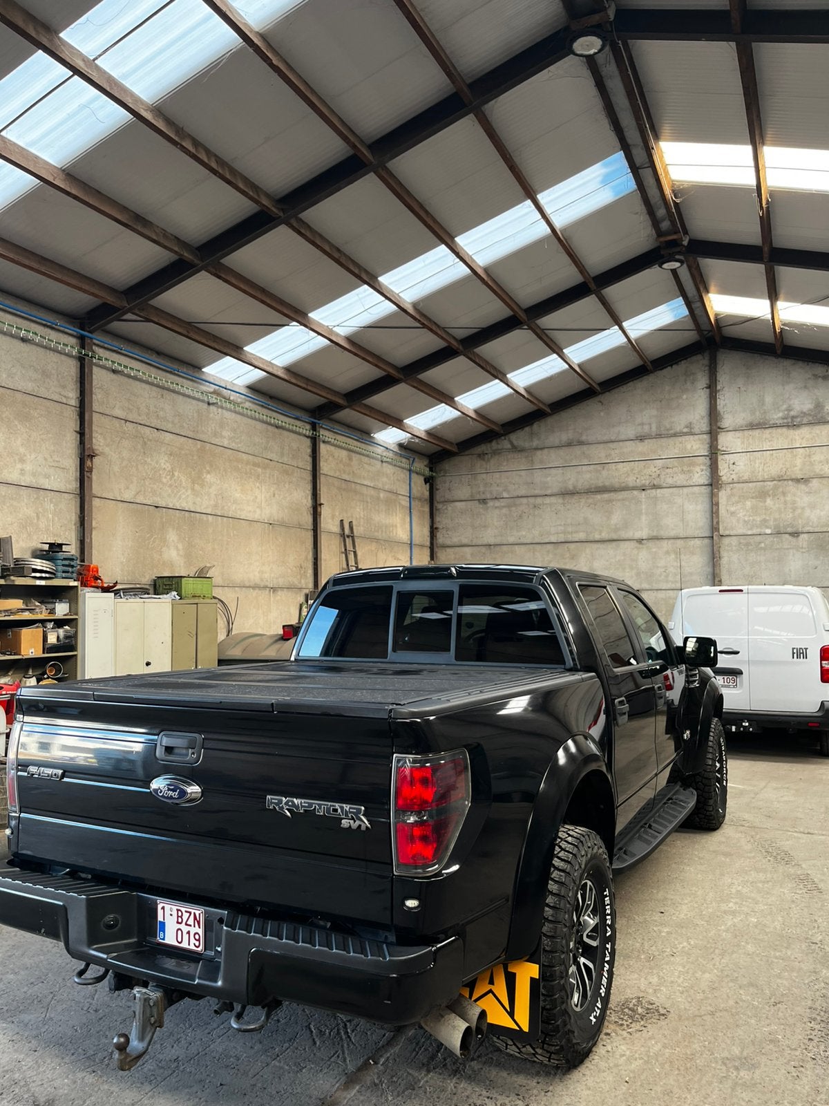 Ford f150 raptor svt, Auto's, Automaat, Zwart, Leder, 5 zetels